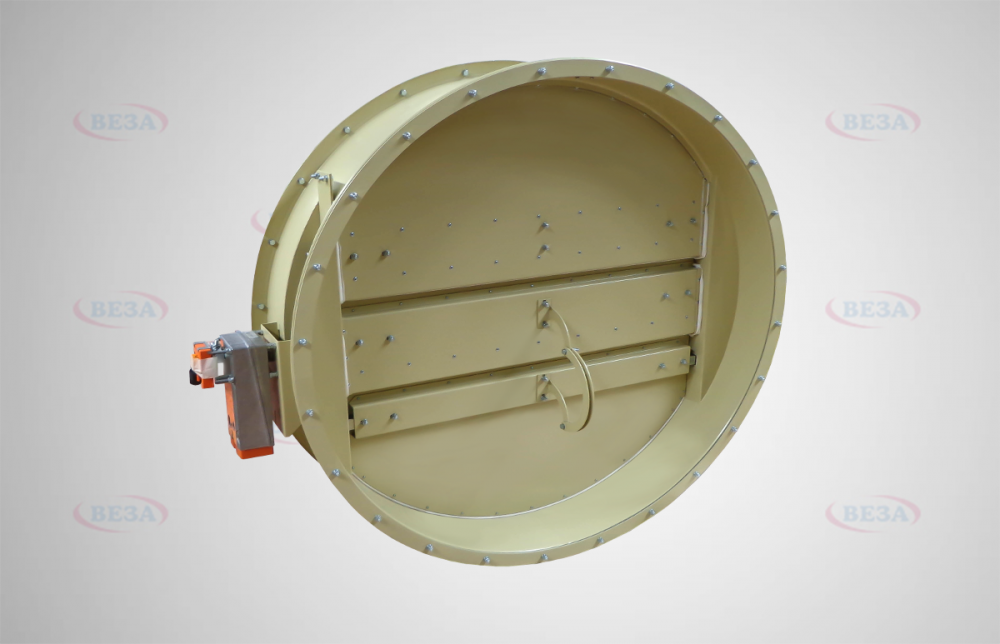 Заслонки воздушные сейсмостойкие типа РРА и РЭА