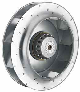 Мотор-колесо с назад загнутыми лопатками BDRKF 450-M