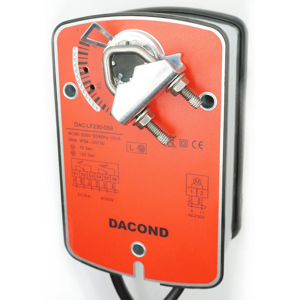 Привод воздушной заслонки DAC-LF24-05S