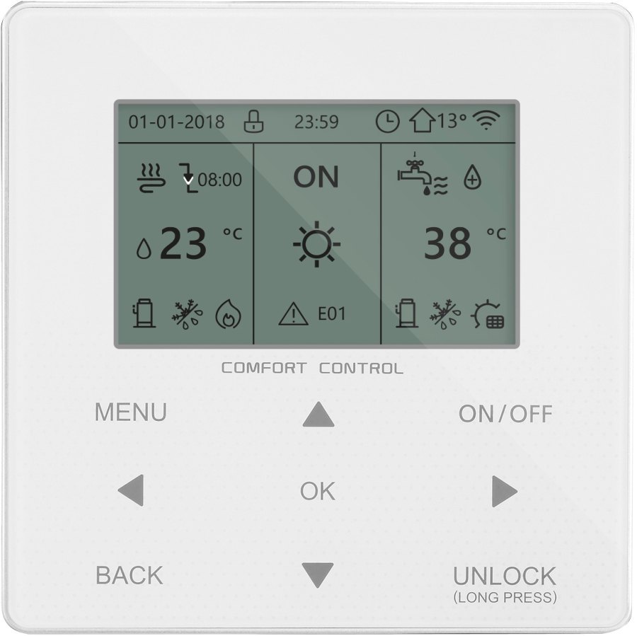 Тепловой насос воздух-вода MDV для отопления и ГВС HB-A100/CGN8-B Тепловой насос воздух-вода MDV для отопления и ГВС HB-A100/CGN8-B