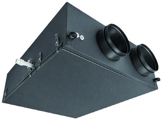 Приточно-вытяжная установка с пластинчатым рекуператором RWN-RP-1200(30m)-ЕС-НЕ7,5-Compact(N)