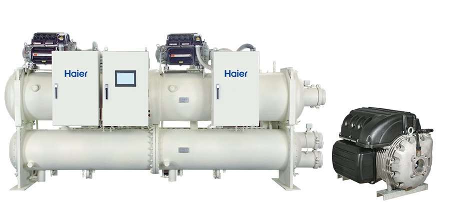 Чиллер с турбокомпрессором Haier CCWP1230MTN0605E1 с водяным охлаждением