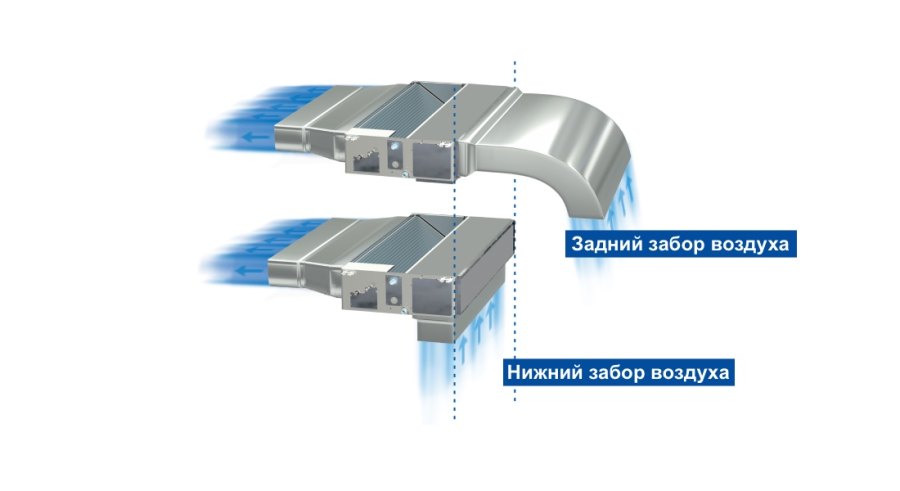 Канальный фанкойл Haier FCE-51WA-4, четырёхтрубный Канальный фанкойл Haier FCE-51WA-4, четырёхтрубный