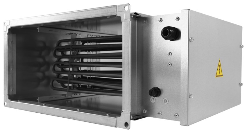 Электрический нагреватель для прямоугольных каналов ZILON ZES 700x400-75 Электрический нагреватель для прямоугольных каналов ZILON ZES 700x400-75