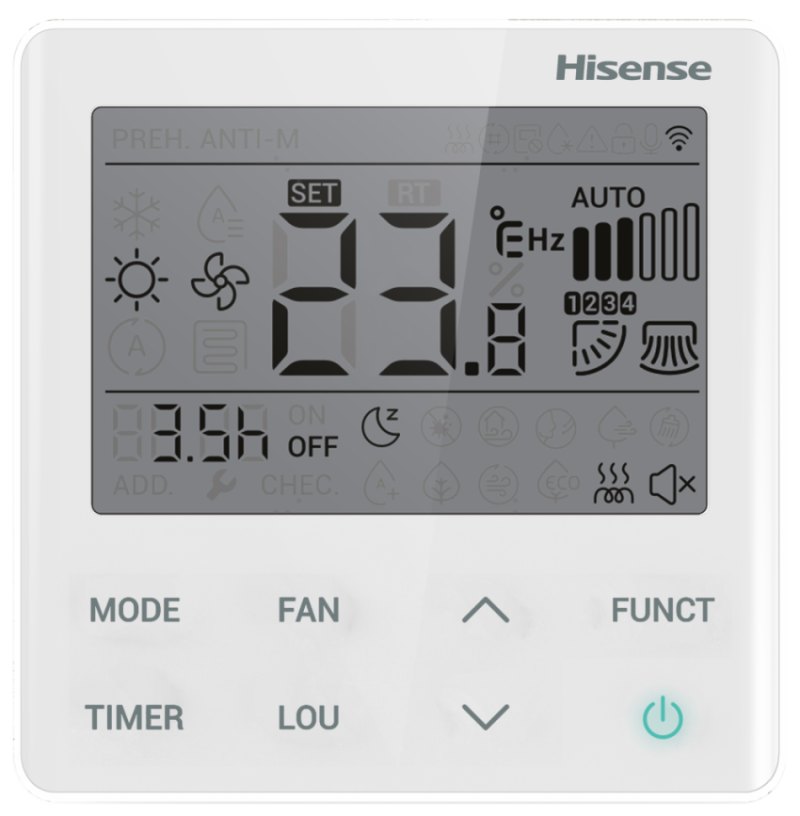 Внутренний блок мульти сплит-системы канального типа Hisense MULTI EU DC Inverter ADT-09UX4RBL8