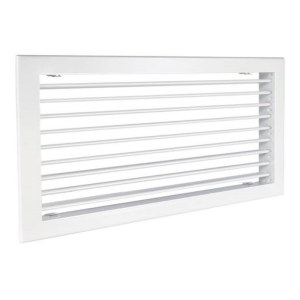 Настенная однорядная решётка ZILON 1 WA 400*150