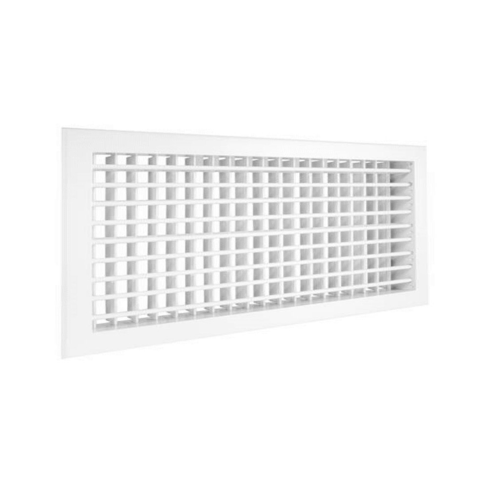 Настенная двурядная решётка ZILON 2 WA 600*100