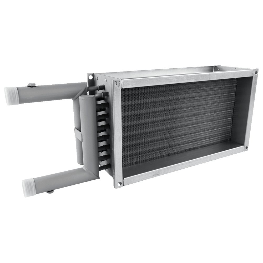 Водяной нагреватель для прямоугольных каналов ZILON ZWS 500x300-2 Водяной нагреватель для прямоугольных каналов ZILON ZWS 500x300-2