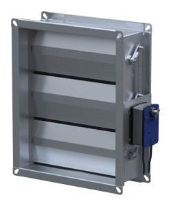 Воздушный клапан повышенной плотности ЗАТВОР-П 250×250